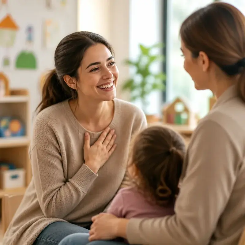 One hour per week with Mommy or Daddy