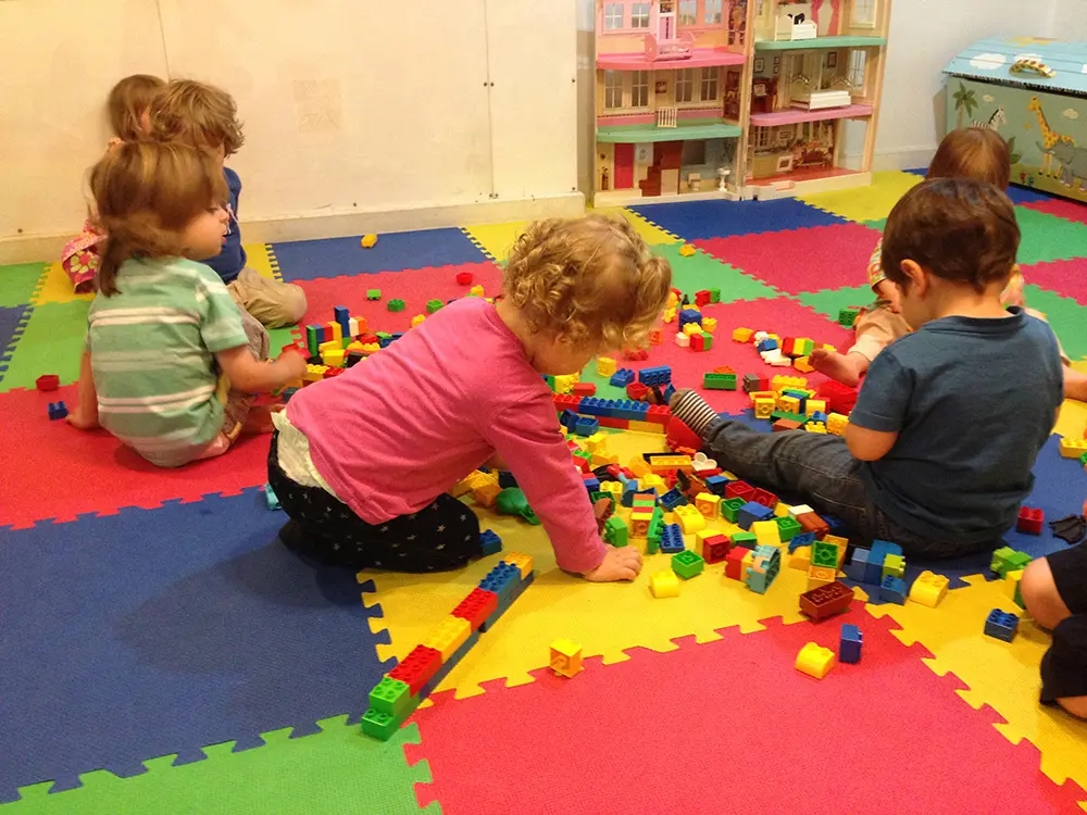 A small group in the classroom
