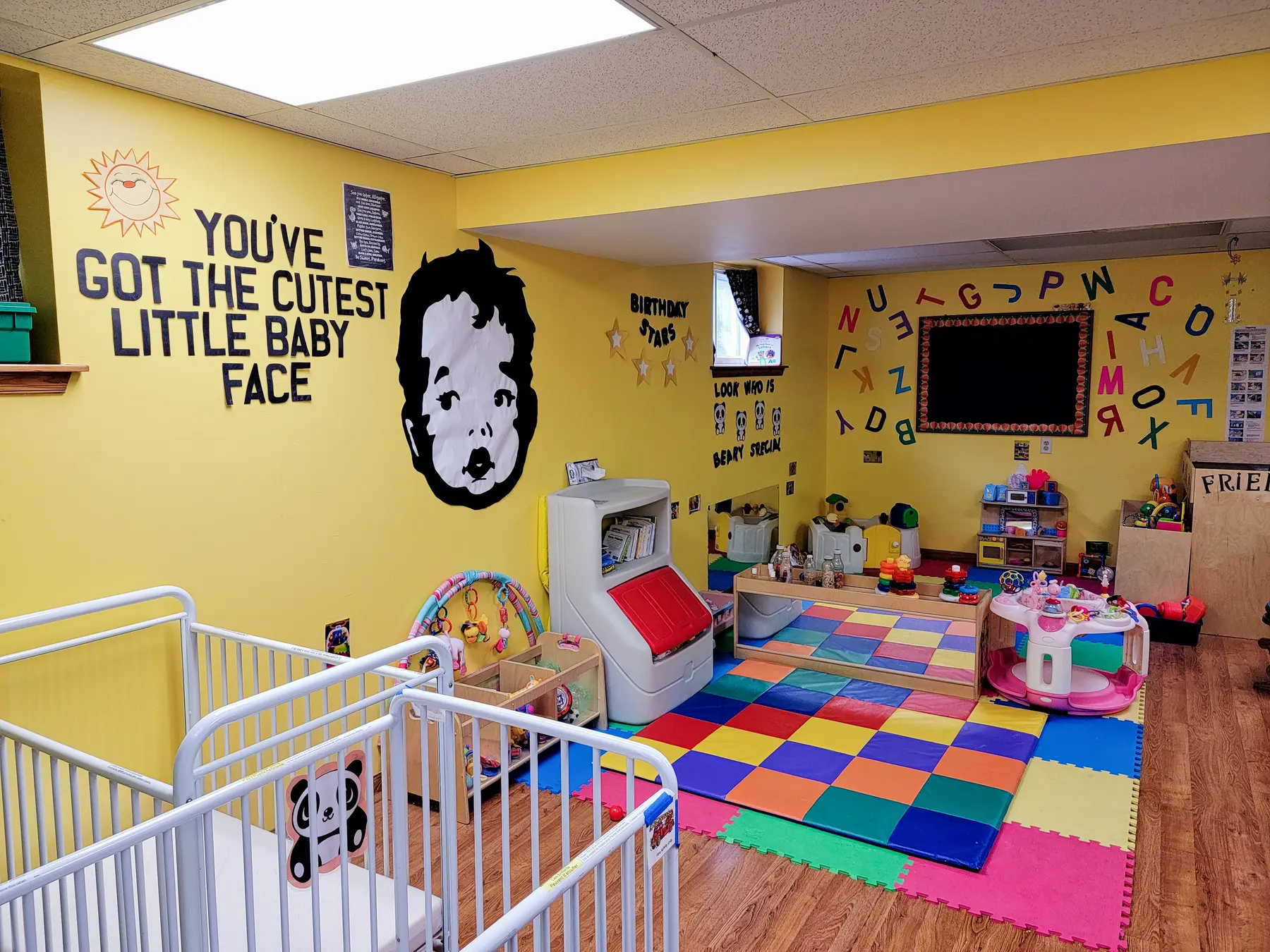 A view of the classroom