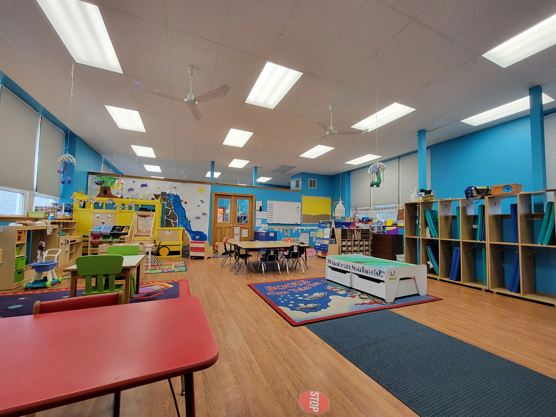 A view of the classroom