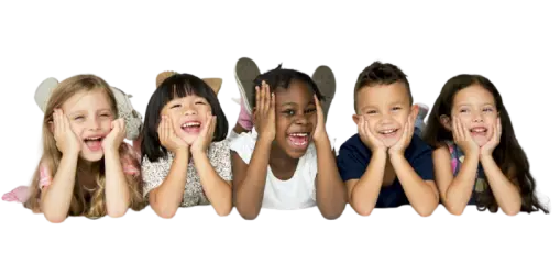 A small group in the school gathering