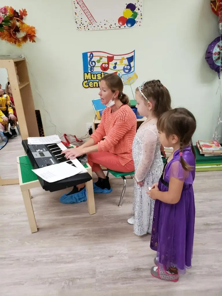 A small group in the classroom
