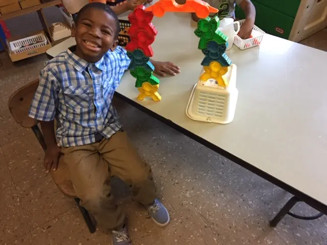 A small group in the classroom