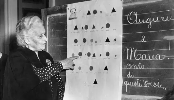 An individual activity in the classroom
