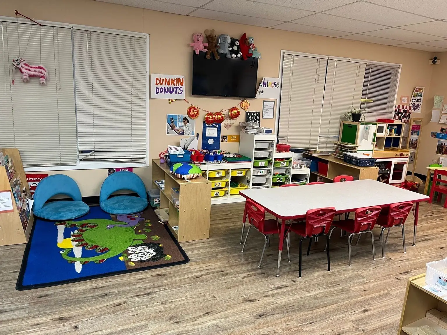 A view of the classroom